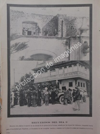 AFICHES ANTIGUOS ORIGINALES DE LA DECENA TRAGICA 1913 - Image 3