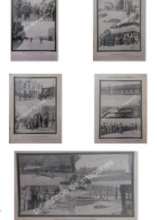 AFICHES ANTIGUOS ORIGINALES DE LA DECENA TRAGICA 1913