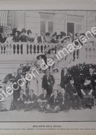 AFICHE ANTIGUO 1912. BODA DE MARGARITA CASASUS ALTAMIRANO