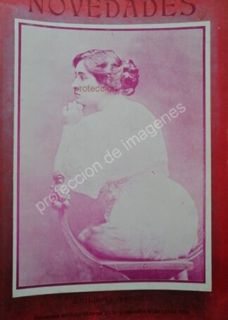 PORTADA ANTIGUA ORIGINAL 1912 ACTRIZ. ENRIQUETA FABREGAT