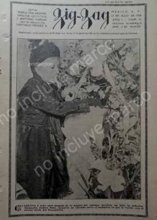AFICHE ANTIGUO 1920 MARGARITA JUAREZ MASA