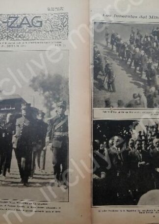 AFICHE ANTIGUO. 1920 FUNERAL DEL GENERAL. BENJAMIN HILL POZOS