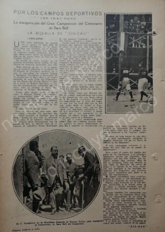 AFICHE ANTIGUO. 1920 ALVARO OBREGON EN EL PARQUE UNION D.F