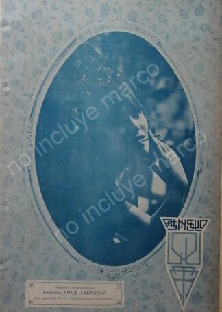 AFICHE ANTIGUO DOLORES DEL RIO ANTES DE SER ARTISTA 1920