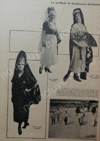 AFICHE ANTIGUO 1920 DOLORES DEL RIO ANTES DE SER ACTRIZ