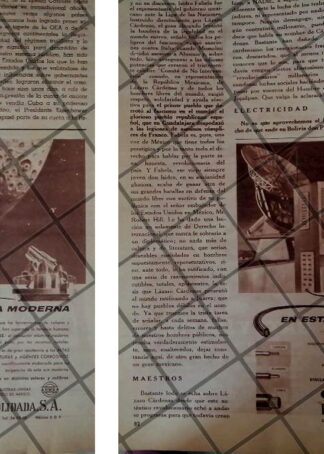 CARTEL RETRO ORIGINAL. CABLES LA CONSOLIDADA S.A 1959 /903