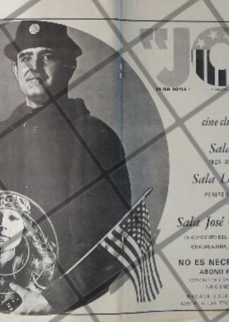 AFICHE ANTIGUO. PELICULA. JOE, CIUDADANO AMERICANO 1970 /174