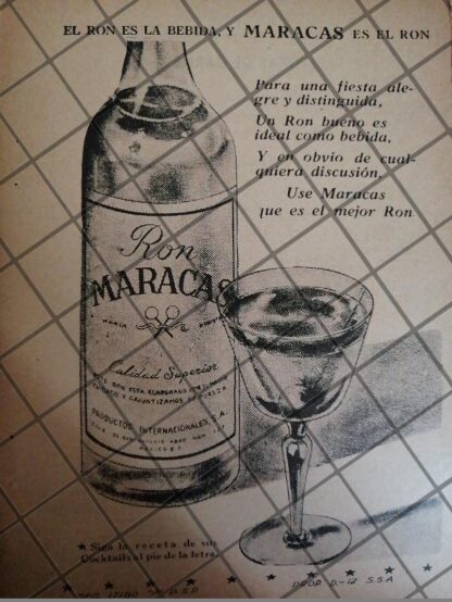 6 CARTELES RETRO. VINOS Y LICORES 1940s 50s /622 - Image 5