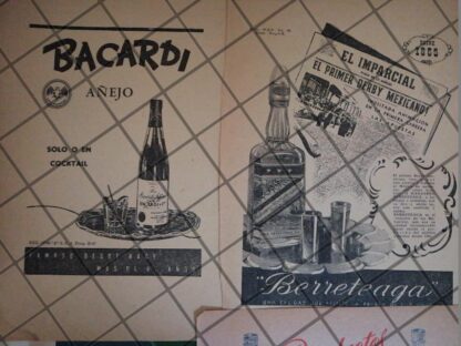 6 CARTELES RETRO. VINOS Y LICORES 1940s 50s /622 - Image 3