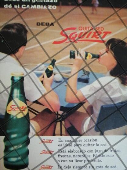 6 CARTELES ANTIGUOS REFRESCOS VARIOS AÑOS 40s-70s /317 - Image 7