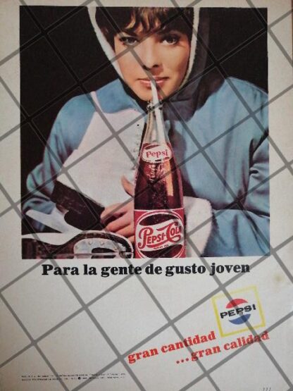 6 CARTELES ANTIGUOS REFRESCOS VARIOS AÑOS 40s-70s /317 - Image 5