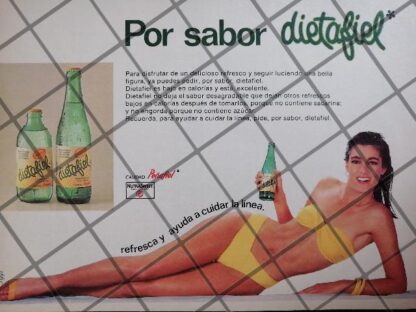 8 CARTELES ANTIGUOS REFRESCOS VARIOS AÑOS 40s-70s /316 - Image 8