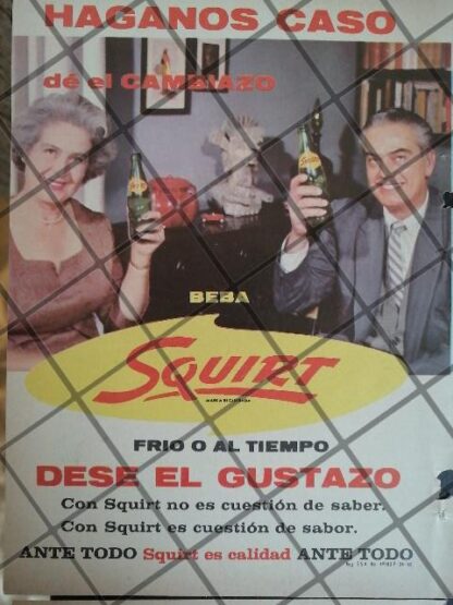 8 CARTELES ANTIGUOS REFRESCOS VARIOS AÑOS 40s-70s /316 - Image 5