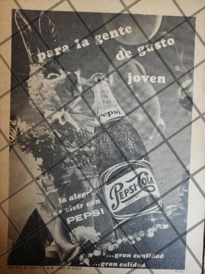 4 CARTELES ANTIGUOS REFRESCOS VARIOS AÑOS 50s-60s /314 - Image 5