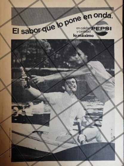 6 CARTELES ANTIGUOS REFRESCOS VARIOS AÑOS 50s-80s /313 - Image 5