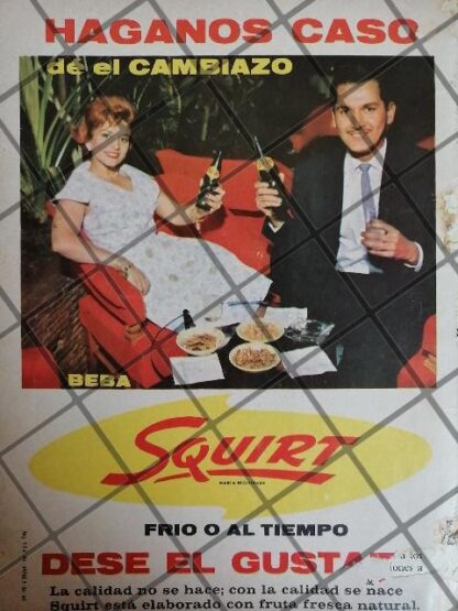 6 CARTELES ANTIGUOS REFRESCOS VARIOS AÑOS 50s-80s /313 - Image 4