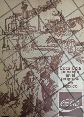 CARTEL VINTAGE ORIGINAL COCA COLA 1971 /C46 /RARO