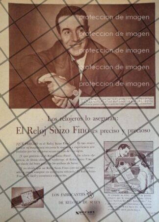 CARTEL PUBLICIDAD RETRO CON RICARDO MONTALBAN 1952 620