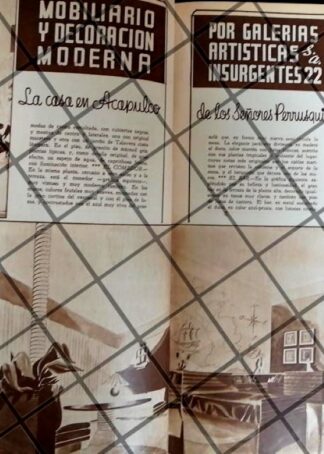 CARTEL PUBLICITARIO ANTIGUO DE ARCADI ARTIS GENER 1948 /RARO