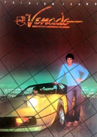 CARTEL PUBLICITARIO ANTIGUO PANTALONES VENADO 1979