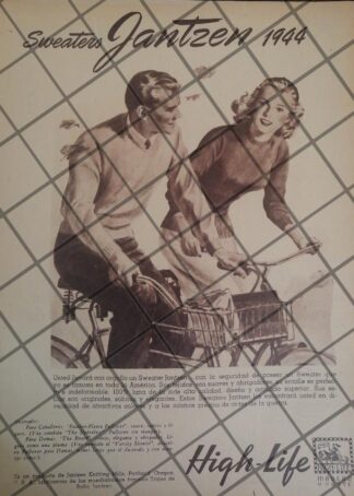CARTEL RETRO TIENDAS HIGH LIFE 1944 E9