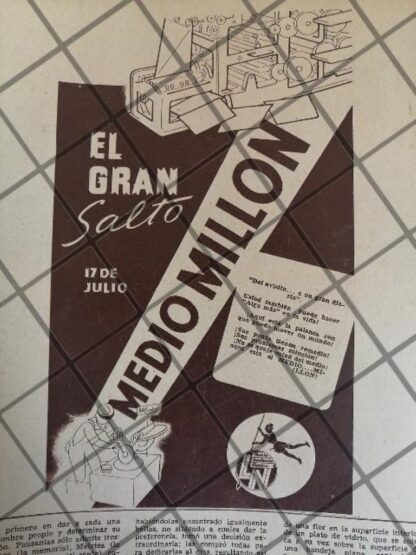 3 AFICHES RETRO. LOTERIA NACIONAL 1936 /195 - Image 3
