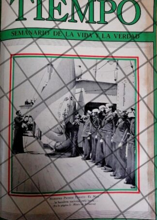 PORTADA ANTIGUA LA MARINA. MEXICO ENTRA EN GUERRA 1942