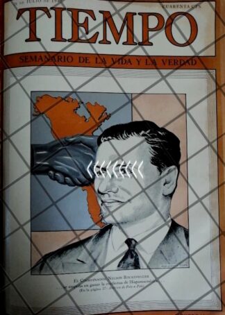 PORTADA ANTIGUA. NELSON ROCKEFELLER 1942