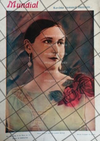 PORTADA ANTIGUA ALICIA COX DELARCO 1928 PERU