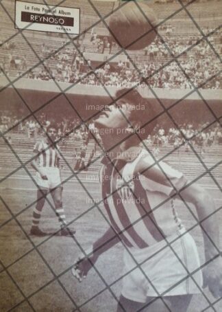 AFICHE RETRO FUTBOLISTA TOMAS REYNOSO 1963 - NECAXA
