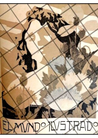 PORTADA ANTIGUA ARTISTICA DE ANTONIO GEDOVIUS 1910 -S4