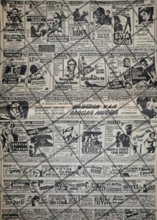CARTELERA DE CINE VINTAGE 15 JUNIO 1969 S