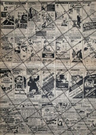 CARTELERA DE CINE RETRO 17 ENERO 1969 V