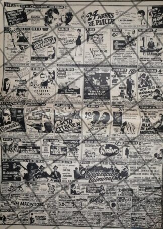 CARTELERA DE CINE RETRO 19 AGOSTO 1969 J