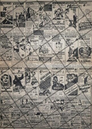 CARTELERA DE CINE RETRO 30 ENERO 1969