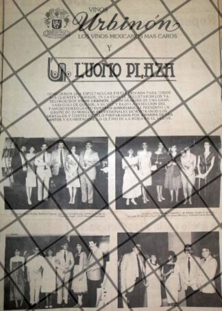 CARTEL RETRO. FIESTA EN EL LUOMO PLAZA, MONTERREY