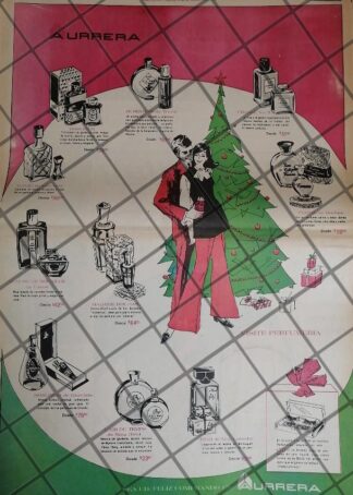 PUBLICIDAD RETRO TIENDA AURRERA Y SUPERAMA 69 POSTER N4