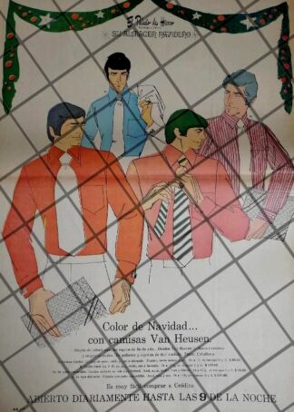PUBLICIDAD RETRO EL PALACIO DE HIERRO 1969 /134 TAM POSTER