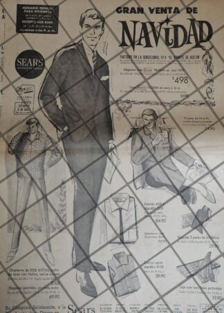 PUBLICIDAD RETRO. TIENDA SEARS 1969 TAM. POSTER /19