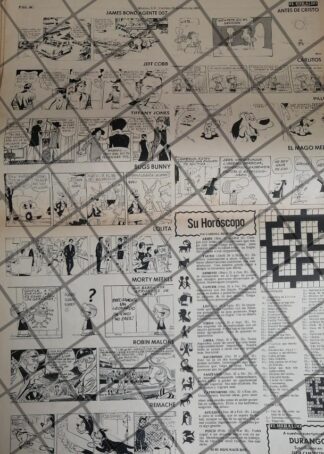 TIRA COMICA RETRO 30 MAYO 1969 TAM. POSTER RV