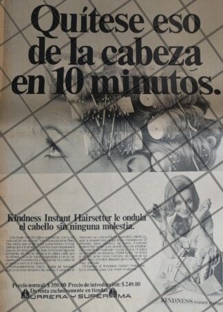 PUBLICIDAD RETRO TIENDA AURRERA Y SUPERAMA 69 TAM POSTER
