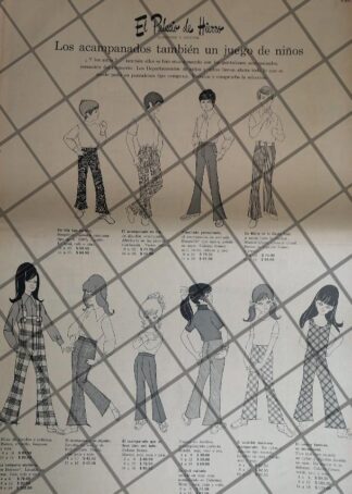 PUBLICIDAD RETRO EL PALACIO DE HIERRO 1969 /129 T. POSTER RV