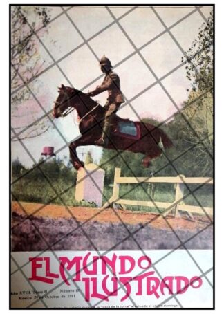 PORTADA ANTIGUA 1911 SALTO DE CABALLO / CLUB HIPICO