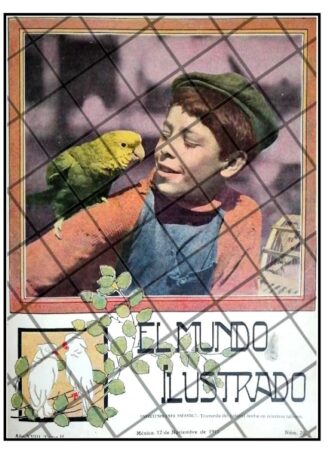 PORTADA ANTIGUA 1911 NIÑO Y PERICO