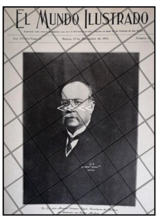 PORTADA ANTIGUA LIC. MANUEL VAZQUEZ TAGLE 1911