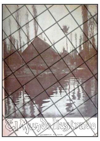 PORTADA ANTIGUA 1911 XOCHIMILCO. DE ALVAREZ TOSTADO