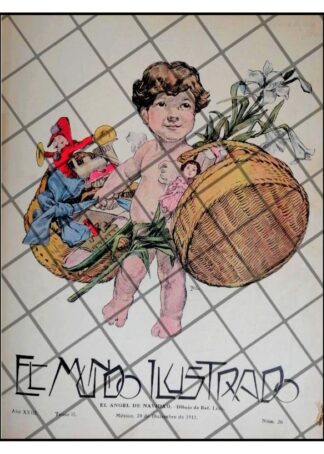 PORTADA ANTIGUA 1911 RAFAEL LILLO, ANGEL DE NAVIDAD