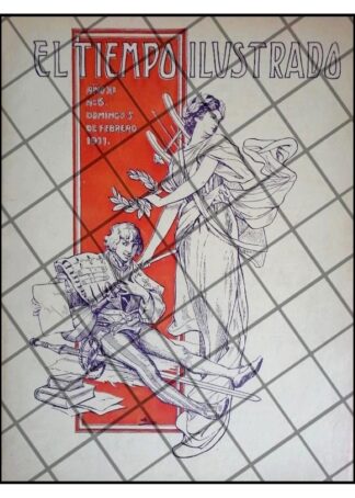 PORTADA ANTIGUA 1911 DE A. FLORES