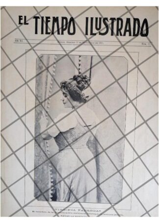 PORTADA ANTIGUA 1911 VIRGINIA FABREGAS *R