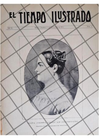 PORTADA ANTIGUA 1911 JOSEFA ORTIZ DE DOMINGUEZ *R